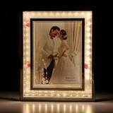 Personalized LED Frame Gift Set with Teddy And Toblerone NKS-544 Giftmandu
