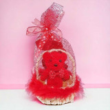Raffaello, Red Teddy Showpiece And Heart Keyring Hamper NKS-553 Giftmandu