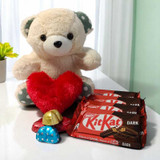 Cozy Plush & Dark Chocolate Delight Combo
