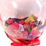 Personalized Teddy Bear with Surprise Birthday Treats JNK-3677 Giftmandu