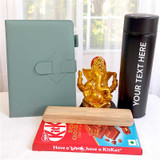 Blessings & Essentials Gift Set with Ganesh Idol