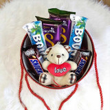 Chocolate Combo with Mini Teddy in a Box