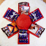 Love & Chocolate Keepsake Box with Photo & Locket JNK-3725 Giftmandu