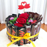 Floral Touch with Chocolate Bliss