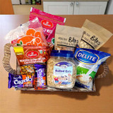Snacks Gift Basket with Dry Nuts & Milk Powder