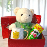 Adorable Gift Box with Mug, Teddy And Treats