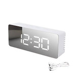 LED Mirror Clock DS-3658L 6945647965807 Giftmandu