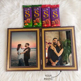 Chocolate Combo with Customizable Photo Frame