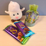 Adorable Sheep Toy with Cadbury Chocolates