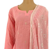 Cotton Kurta With Shawl (Set of 3) KRST39-TH