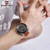 Naviforce NF9197 Orange Digital Watch For Him NF9197O