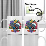 Personalized Ceramic Mug with Couple Photo & Name SM-9