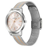 Titan Timeless Urban Quartz Analog Pink Dial Watch For Women 95287KM01