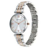 Titan Workmode Quartz Analog Silver Dial Metal Strap Watch For Women 95313KM01