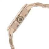 Titan Quartz Analog Champagne Dial Stainless Steel Strap Watch for Women 9798QM01