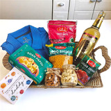 Father’s Day Basket With Tequila, Treats And T-Shirt