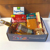 Tequila Gift Box with Premium Snacks, Dry Fruits And Chocolates NKS-909