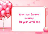 Greeting Card with Your Message SG-4