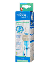Dr.Brown's 8 oz/250 mL Narrow Specialty Feeding System Bottle SB815-INTL- MED