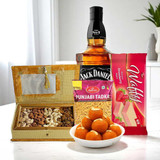 Premium Whisky & Dry Delights Gift JNK-3943