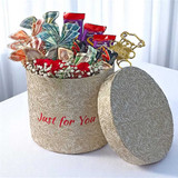 Birthday Bliss Box with Roses, Chocolates & Cash Surprise JNK-3948