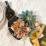 Whisky 750ml with Money Bouquet in a Box JNK-3958