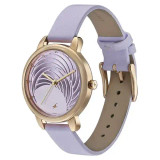 Fastrack Stunners Quartz Multifunction Purple Dial Watch For Women 6282WL02