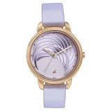 Fastrack Stunners Quartz Multifunction Purple Dial Watch For Women 6282WL02