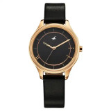 Fastrack Stunners Quartz Analog Black Dial Watch For Women 6296WL01