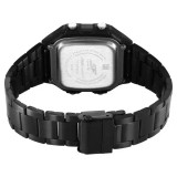 SF Digital Dial Black Stainless Steel Strap Watch For Unisex 77134PM02