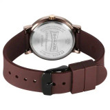 Sonata Essentials Brown Dial Polyurethane Strap Watch for Women 87044KP01 Sonata Essentials Brown Dial Polyurethane Strap Watch for Women 87044KP01