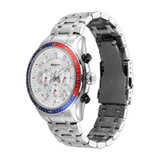 Titan Octane Men's White Dial Chronograph Watch 90077KM07