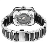 Titan Ceramic Fusion Automatic Square Black Dial Silver Dual-Toned Stainless Steel Watch for Men 90175KD01 Titan Ceramic Fusion Automatic Square Black Dial Silver Dual-Toned Stainless Steel Watch for Men 90175KD01