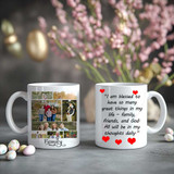 Customized Family Design Mug with 8 Photos & Message RJ-17