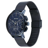 Titan Light leathers Multifunction Anthracite Dial Watch For Men 90200QM01