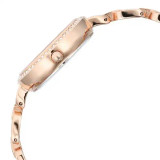 Titan Raga Showstopper Quartz Analog Mother Of Pearl Dial Rose Gold Metal Strap Watch For Women 95272WM01
