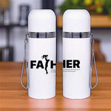 Father Design Tumbler (350ml) with Personal Message Printed RJ-34