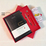 Teacher Day Gift with Chocolate & Personalized Notebook & Pen JNK-4032