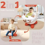 R For Rabbit Jelly Bean Fab 2 in 1 Multipurpose Kids Chair and Meal Chair-FNJBFOC02 FNJBFOC02