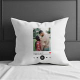 Personalized Music Design Cushion with Your Photo RJ-60