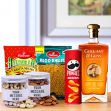 Father’s Day Premium Snack Hamper With Whisky SK-445