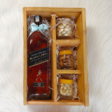 Premium Nuts & Whisky Gift Box