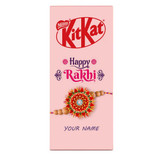 "Happy Rakhi" Printed Wrapper Lindt Milk Chocolate - 100g SK-485