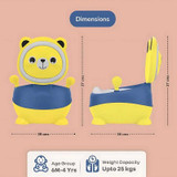 R for Rabbit Tiny Tots Panda Potty Training Seat For Baby-PSTTPYB01 PSTTPYB01 R for Rabbit Tiny Tots Panda Potty Training Seat For Baby-PSTTPYB01 PSTTPYB01