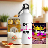 Raksha Bandhan Gift Combo with Love & Sweets For Sister SK-497
