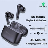Green Leaf-161 True ENC Wireless Gaming Earbuds GLEL161
