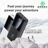 Green Turbo-20 Portable Powerbank GLET20
