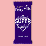 Super Teacher Chocolate with Personalize Name