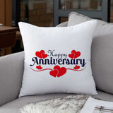 Love Design Happy Anniversary Printed Cushion RJ-65