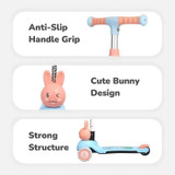 R for Rabbit Road Runner Bunny Scooter For Kids (3yrs+) SRRRBBO10 R for Rabbit Road Runner Bunny Scooter For Kids (3yrs+) SRRRBBO10